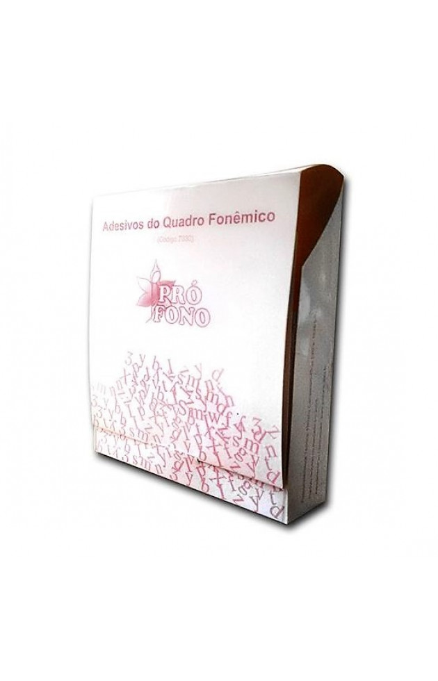 Adesivo Quadro Fonêmico