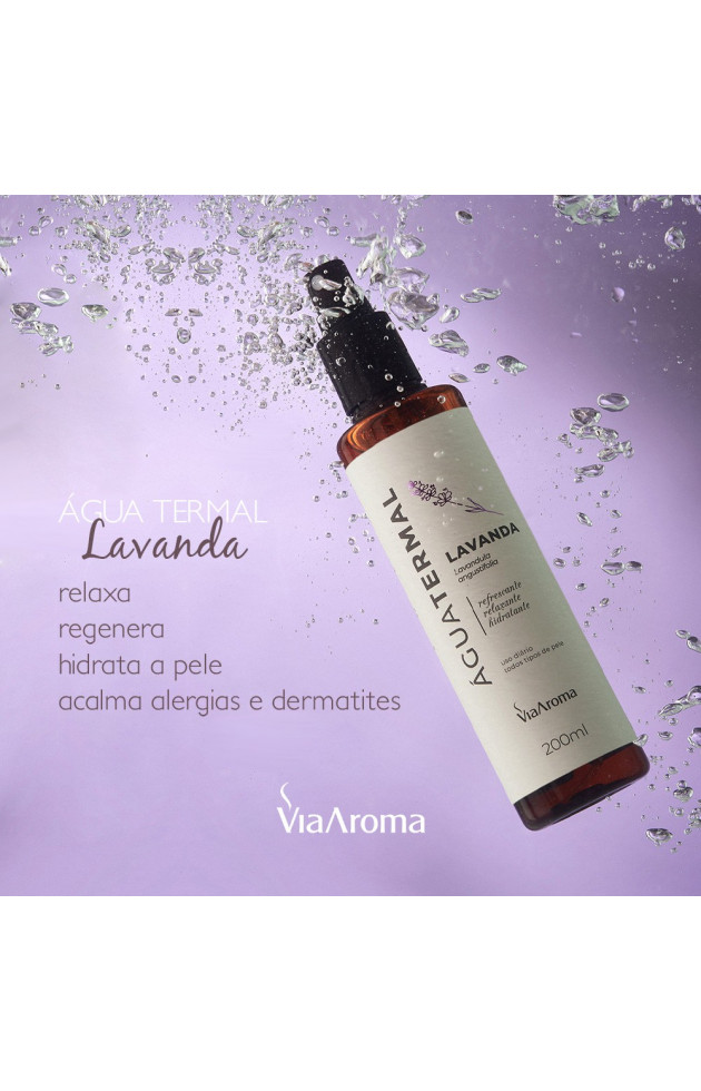 Água Termal Lavanda Via Aroma 200ml - 2
