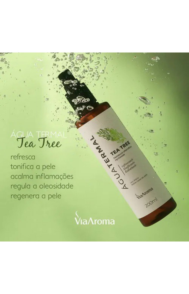 Água Termal Tea Tree Via Aroma 200ml - 2