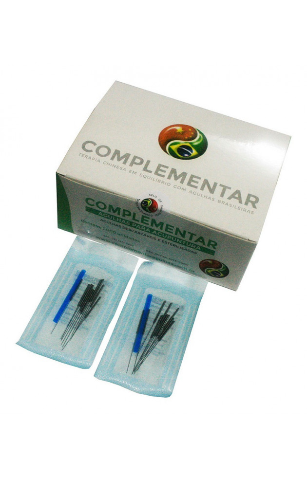 Agulha Complementar 0,20x15mm com 1000 unid - 2