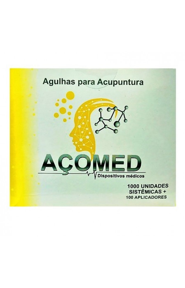 Agulha Açomed 0,25x40mm com 1000 unid - 2