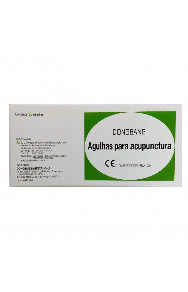 Agulha Auricular DBC 1.5mm com 50 unid