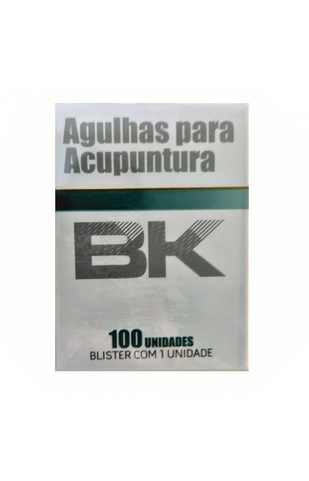 Agulha BK Individual 0,25x30mm com 100 unid