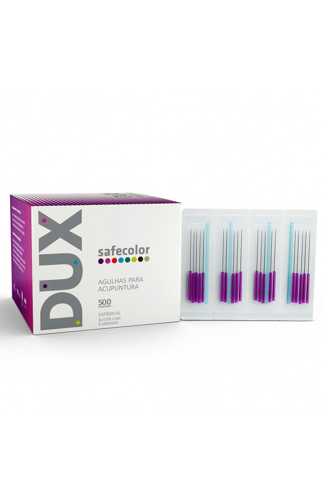 Agulha DUX Safecolor 0,25x40mm com 500 unid - 2