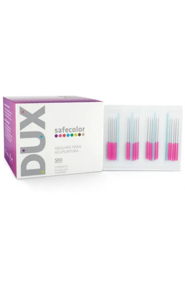 Agulha DUX Safecolor 0,22x30mm com 500 unid