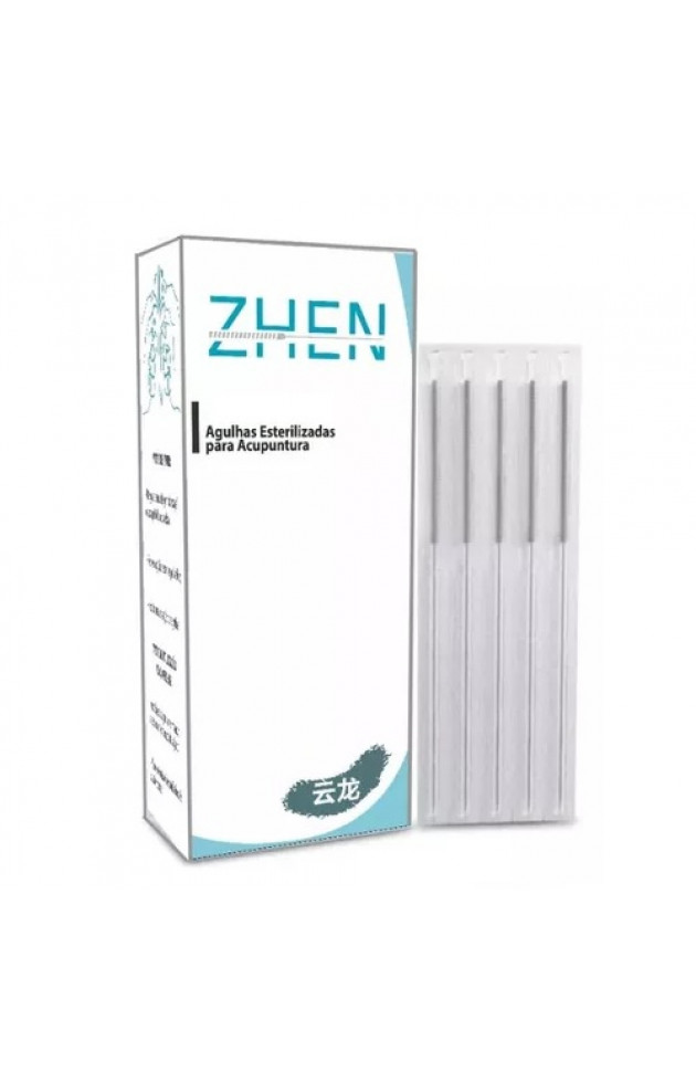 Agulha ZHEN Individual 0,30x75mm com 50 unid