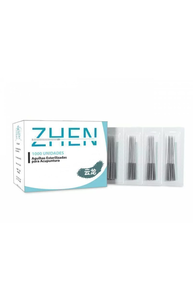Agulha ZHEN K 0,25x30mm com 1000 unid