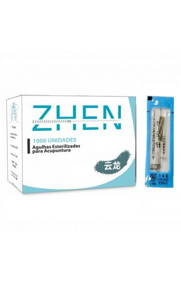 Agulha ZHEN 0,16x30mm com 1000 unid