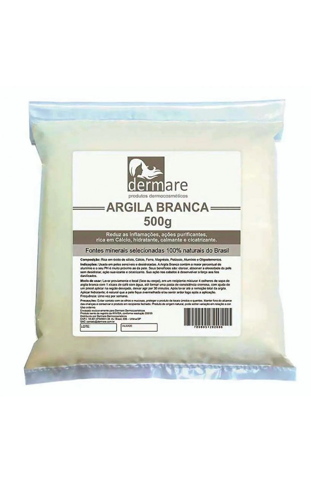 Argila Branca 500g