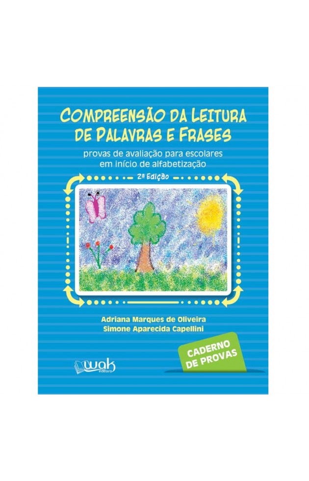 Compreensão da Leitura de Palavras e Frases: Caderno de Provas