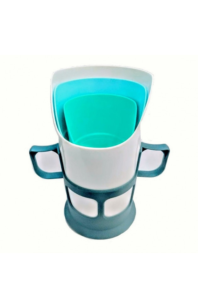 Copos para Disfagias Kapi-Cup Kit com 3 copos + suporte
