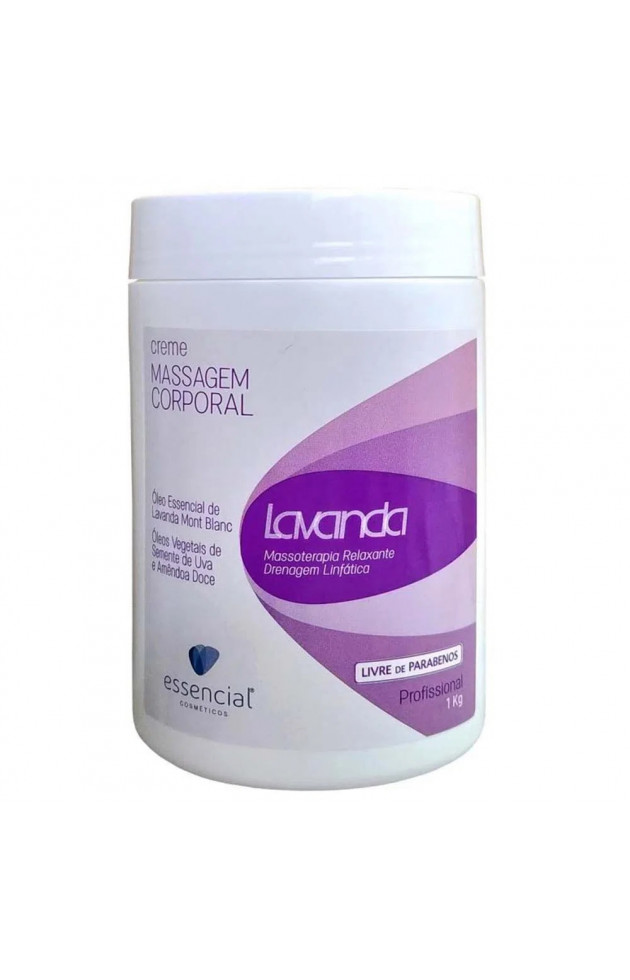 Creme Corporal Lavanda Essencial 1kg