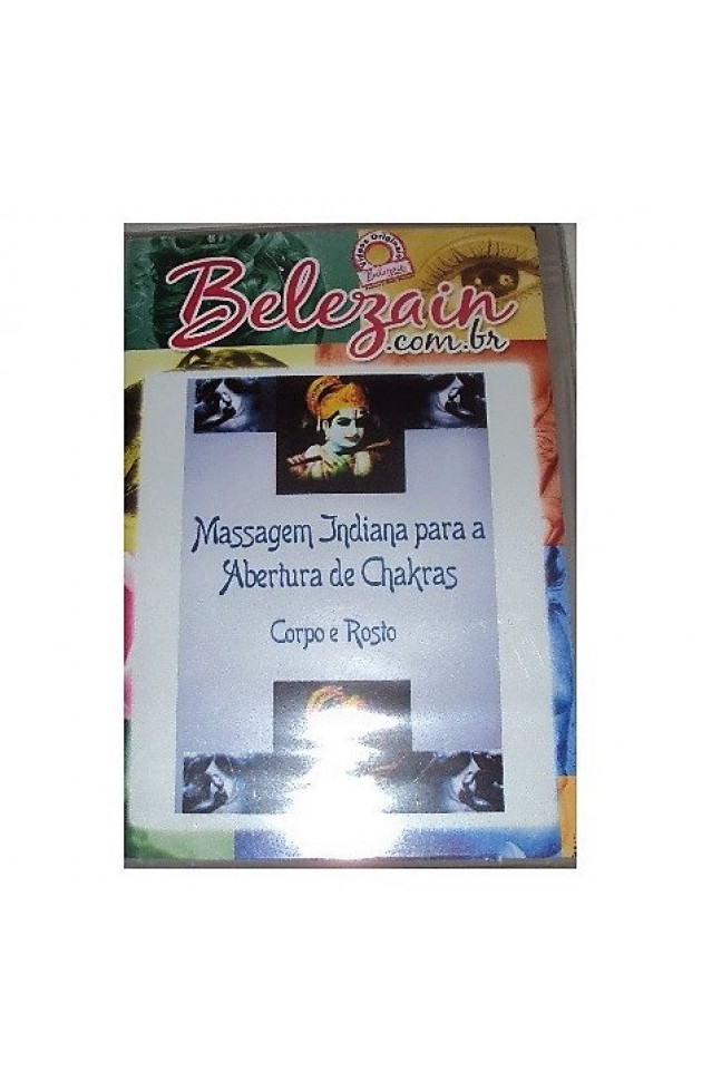 DVD Massagem Indiana para Abertura dos Chakras