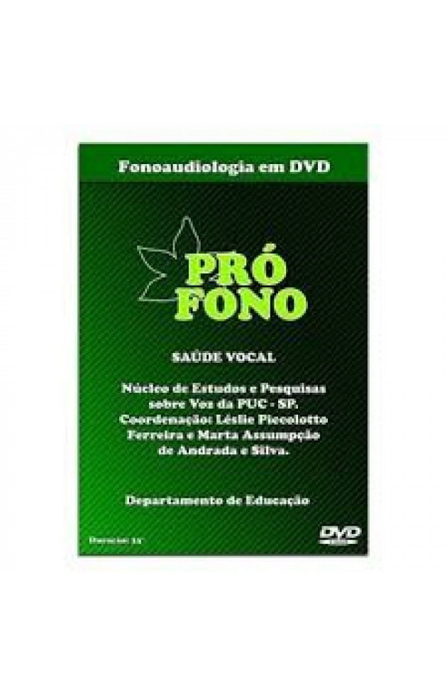 DVD Saúde Vocal