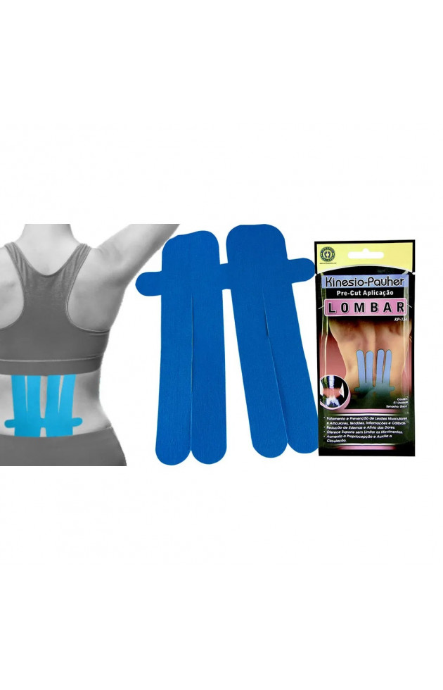 Fita Elastica Kinesio Pauher Lombar