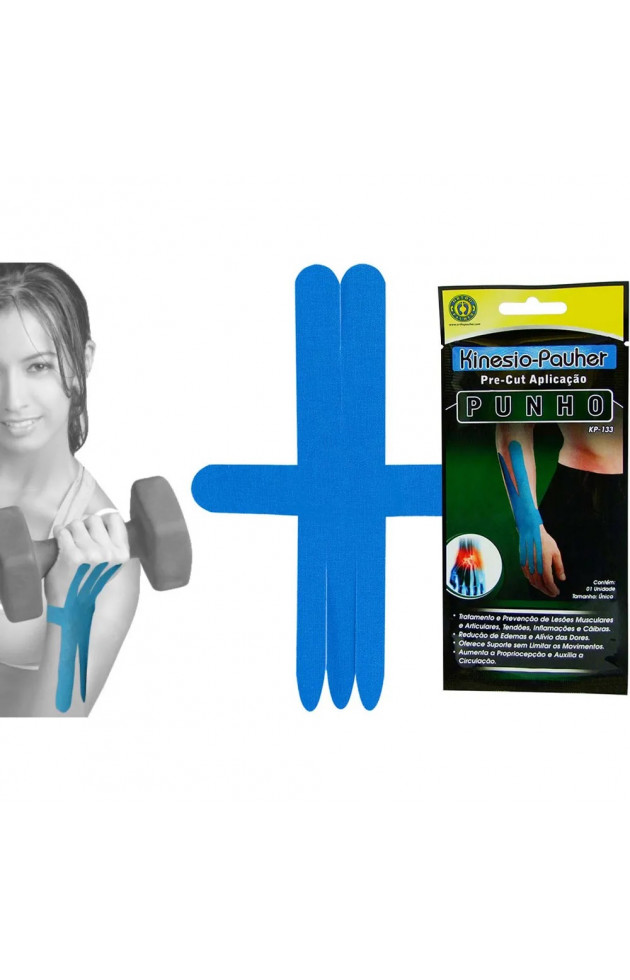 Fita Elastica Kinesio Pauher Punho