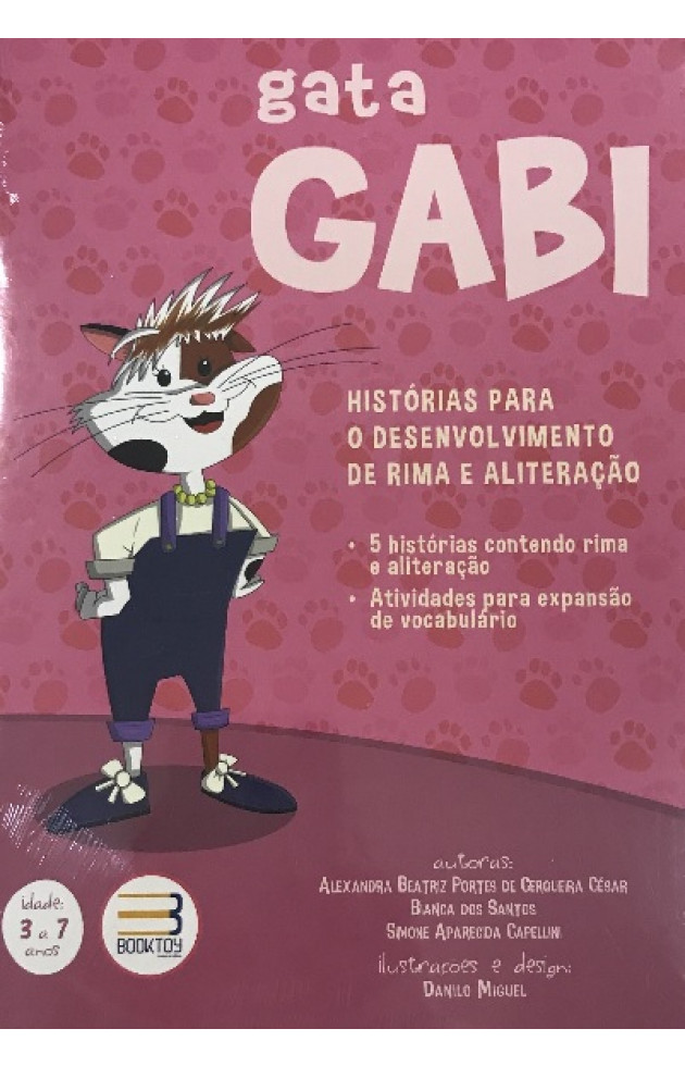 Gata Gabi- Histórias para o Desenvolvimento de Rima e Aliteração 