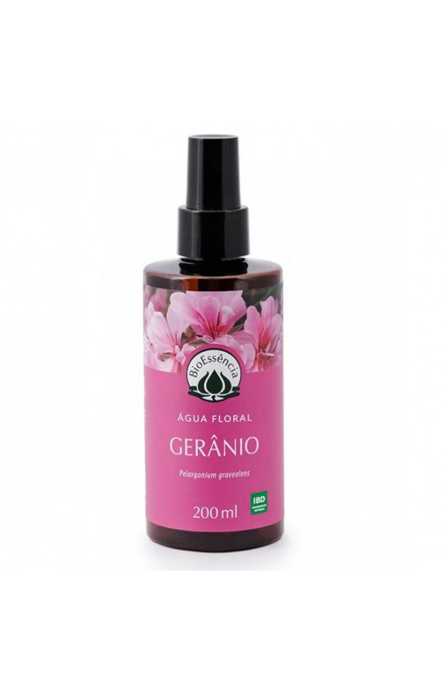 Agua Floral Hidrolato Gerânio 200ml