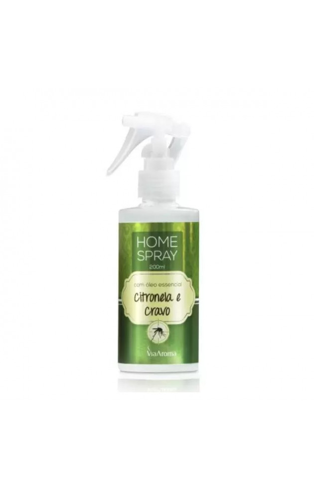 Home Spray com Óleo Essencial de Citronela e Cravo 200ml