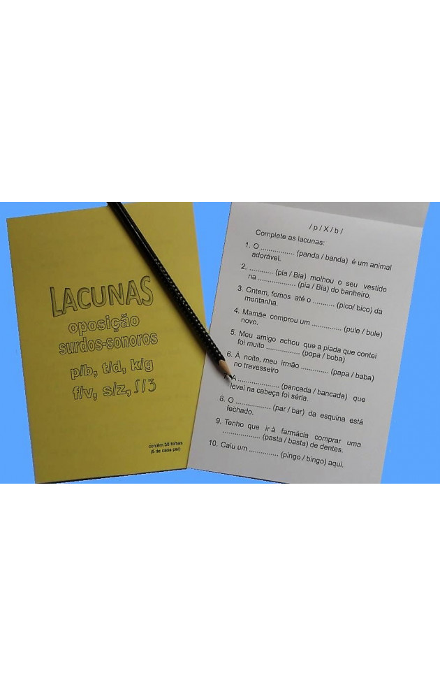 Bloco Lacunas Oposição Surdos e Sonoros