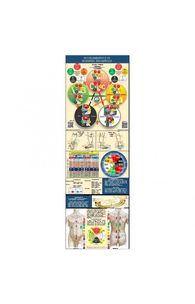 Banner Os 5 Elementos e os 60 Pontos Shu Antigos - Pergaminho