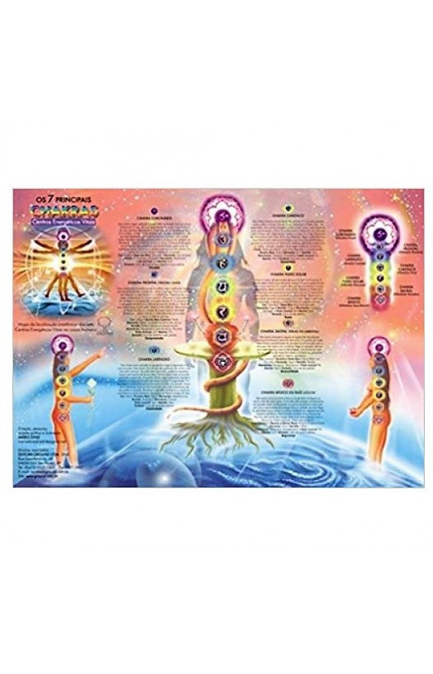 Mapa Os Sete Chakras Principais - 2