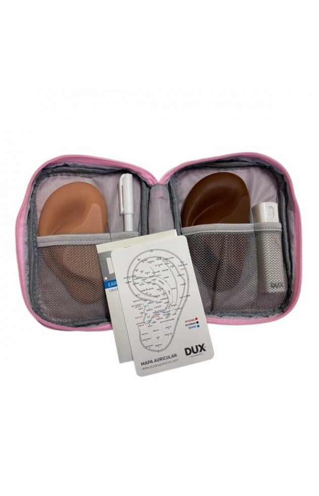 Orelha de Silicone Dux com acessórios 13 cm - Rosa