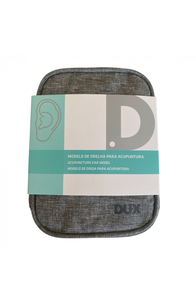 Orelha de Silicone Dux com acessórios 7cm - Cinza - 1