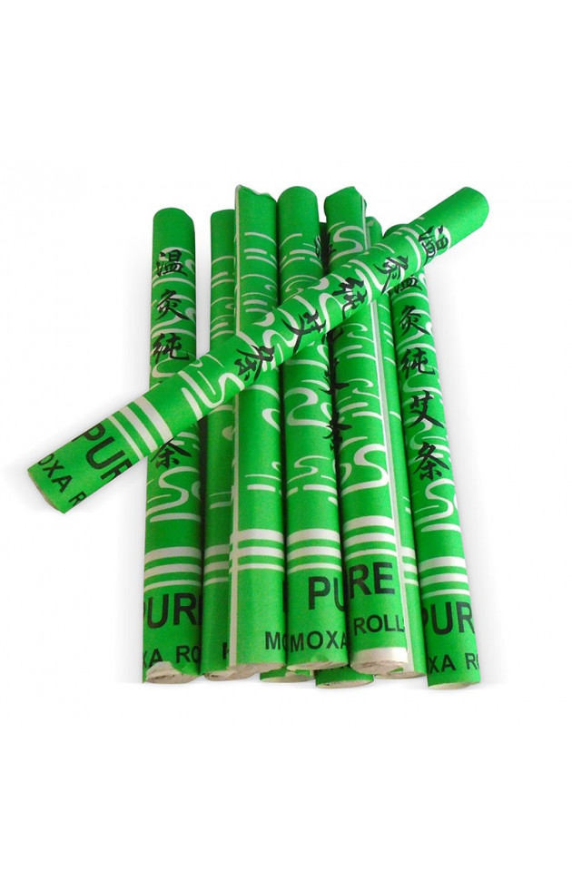 Moxa Bastão Verde AAA caixa com 10 unid - 1