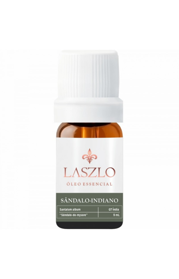 Óleo Laszlo Sândalo Indiano 10% GT India 5ml