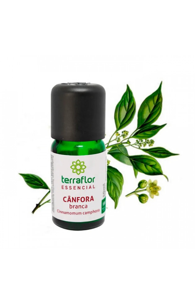 Óleo Terra Flor Cânfora Branca 5ml