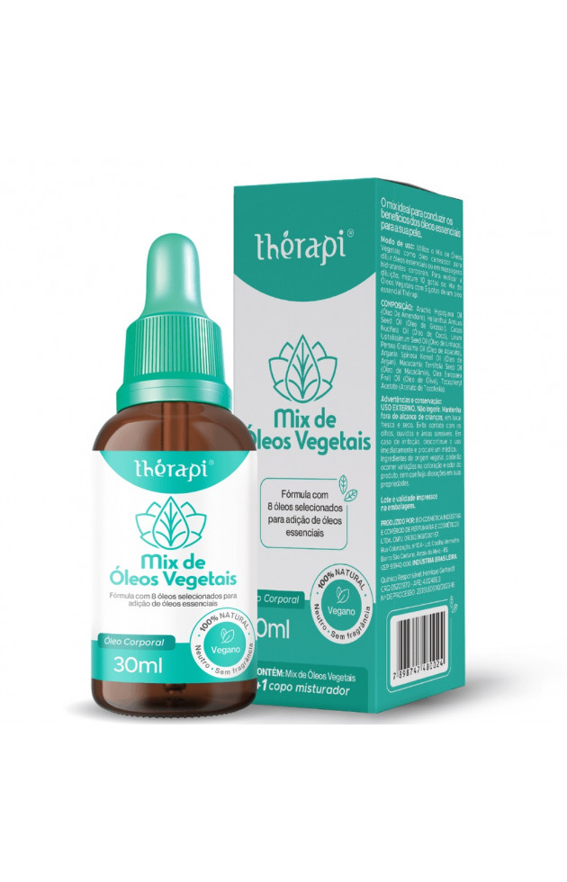 Mix de Óleos Vegetais  30 ml