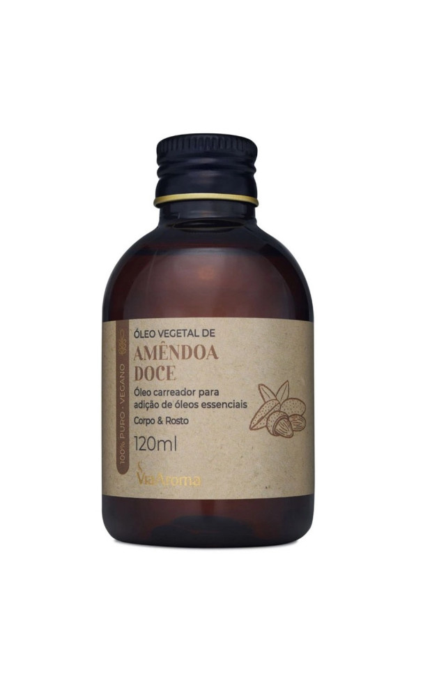 Óleo Via Aroma Amendoa Doce 120ml