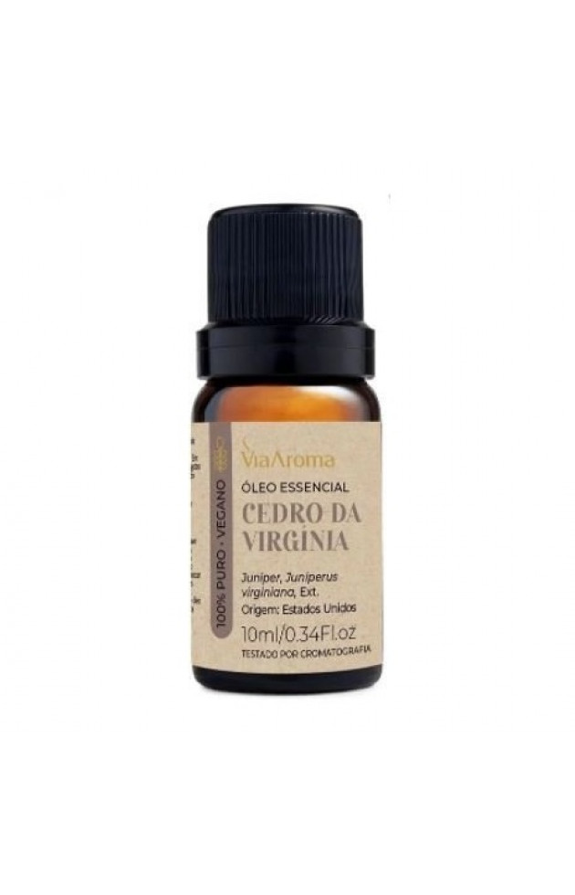 Oleo Via Aroma Cedro da Virginia 10ml