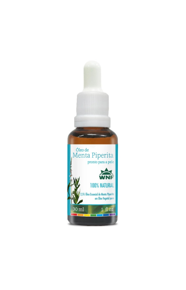 Oleo WNF Menta Piperita Pronto para uso na Pele  30ml