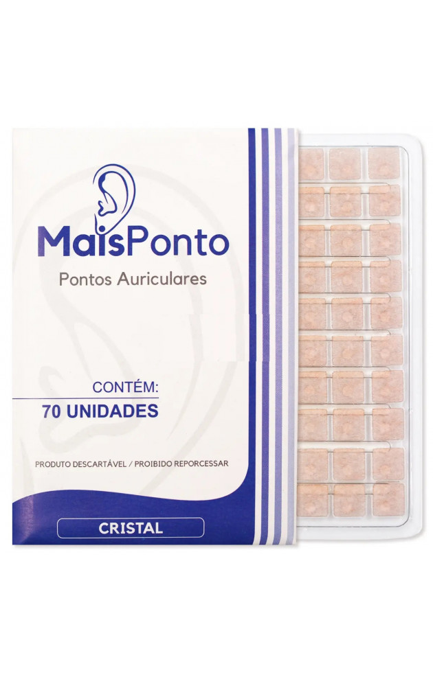 Ponto Cristal Mais Ponto com 70 unid-Micropore