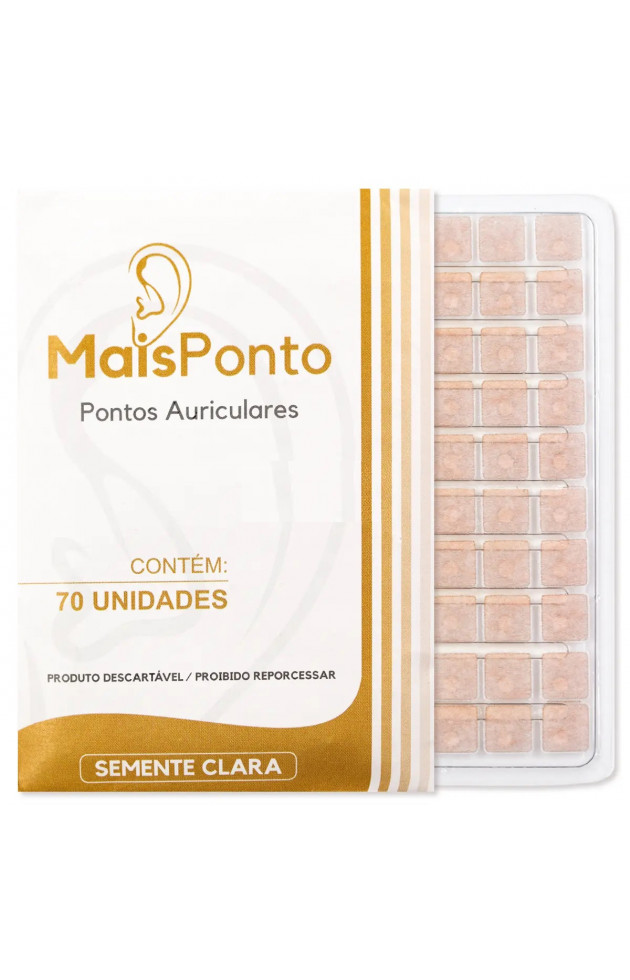 Ponto Semente Clara Mais Ponto com 70 unid-Micropore