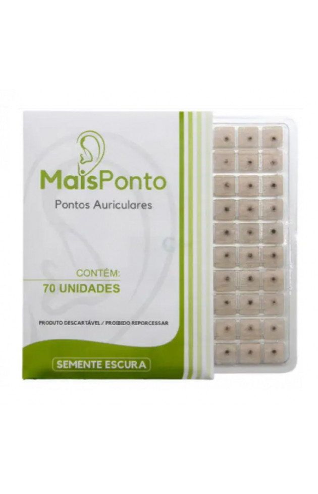 Ponto Semente Escura Mais Ponto com 70 unid-Micropore