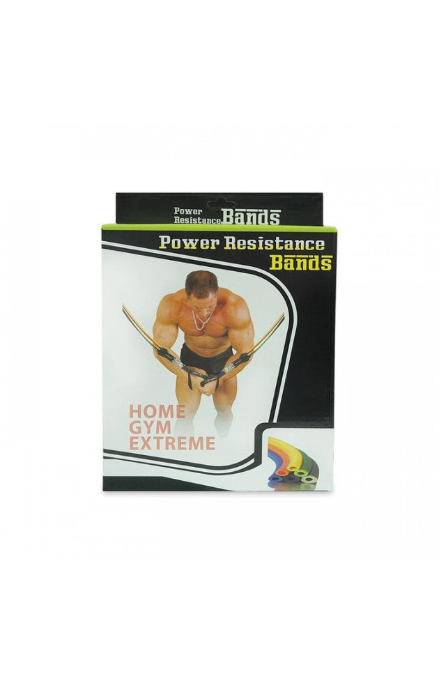 Kit de Elásticos Tubing e Extensor Power Resistance Band - 2