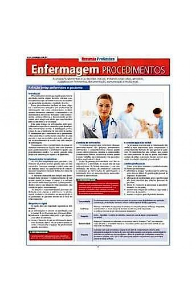 Resumão Enfermagem Procedimentos