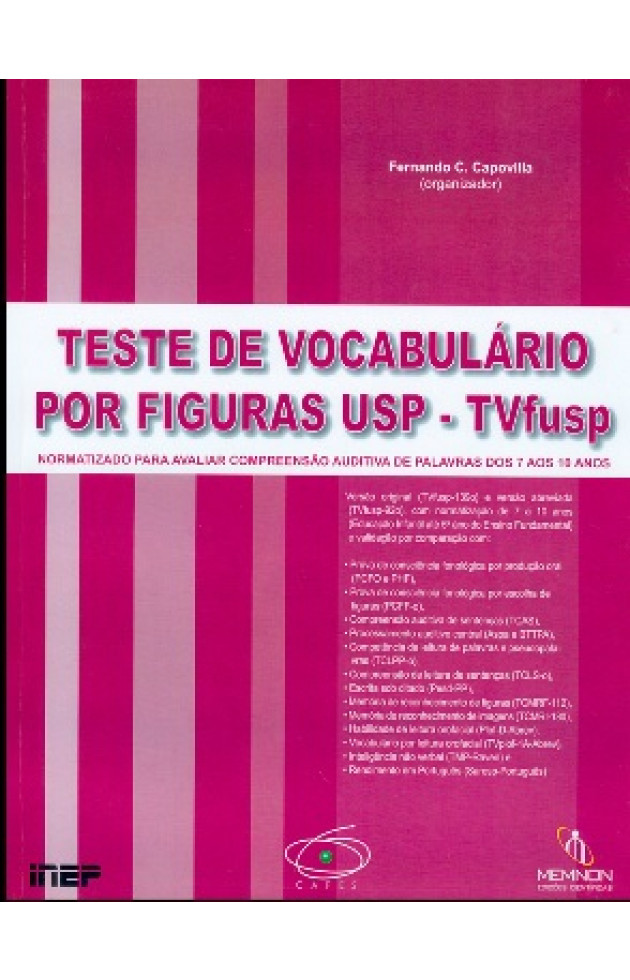 Teste de Vocabulário por Figuras USP (TVfusp)