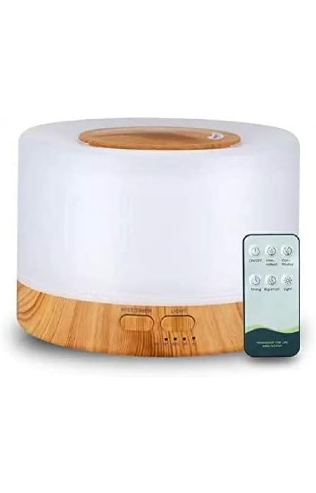 Difusor Aromatizador e Umidificador Aroma Diffuser Light Colorful  300ml