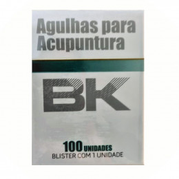 Agulha BK Individual 0,25x30mm com 100 unid