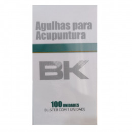 Agulha BK Individual 0,30x75mm com 100 unid