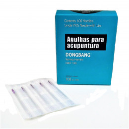 Agulha DBC Individual 0,25x30mm com 100 unid