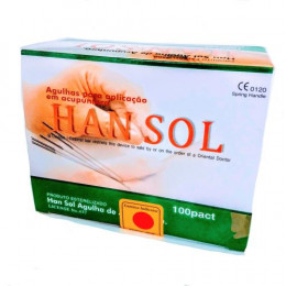 Agulha Han Sol 0,25x40mm com 1000 unid