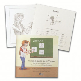 Caderno Ilustrado de Verbos 