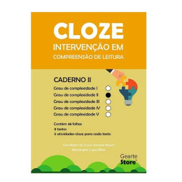 Cloze II-  Intervenção em Compreensão de Leitura
