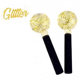 Esferas de Cromoterapia com Glitter