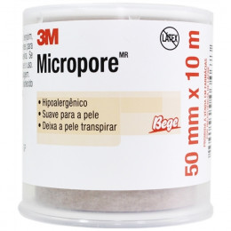 Micropore 3M Bege 5 cm x 10 m